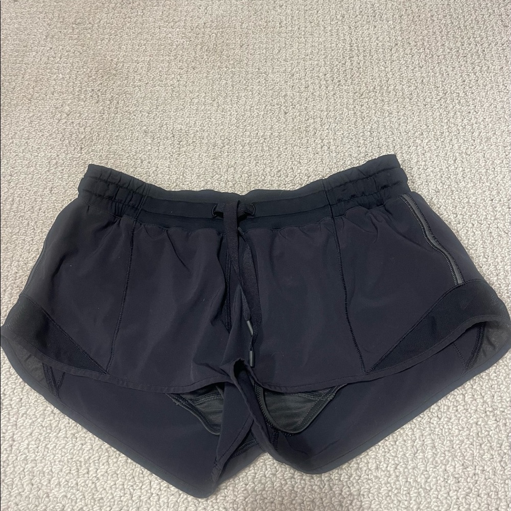 Lululemon, Hottie Hot Shorts, workout shorts, black, perfect condition, size 4